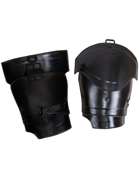 Spalline medievali in acciaio modello...