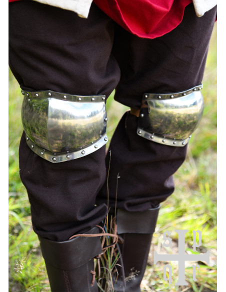 Paio di ginocchiere medievali, XV secolo