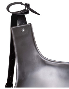 corazza medievale in acciaio modello Nova, finitura lucida 2