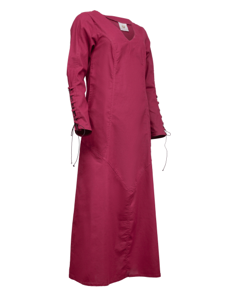 Tunica lunga medievale in cotone...