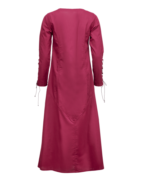 Tunica lunga medievale in cotone...