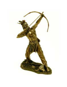 Figura tiro con l'arco indiano