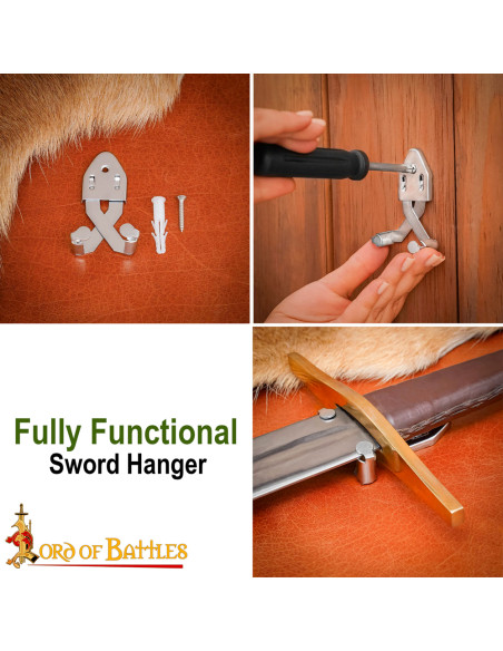 Supporto in acciaio per appendere la...