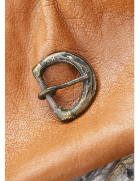 Fibbia per cintura normanna, ottone