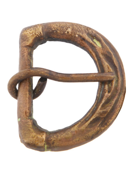 Fibbia per cintura normanna, ottone