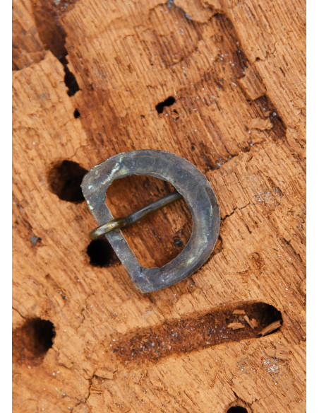 Fibbia per cintura normanna, ottone