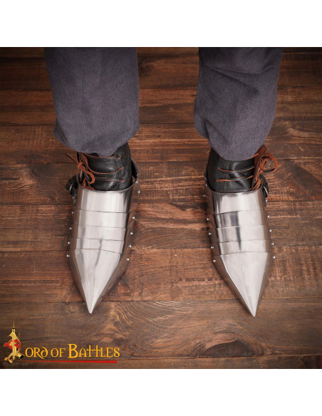 Sabot medievali in acciaio Secoli XIV-XV