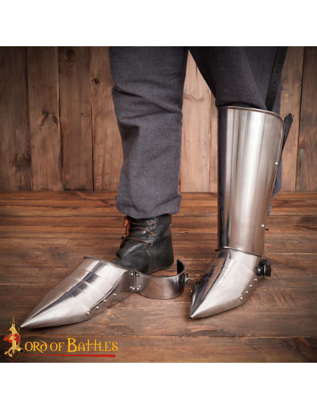 Sabot medievali in acciaio Secoli XIV-XV