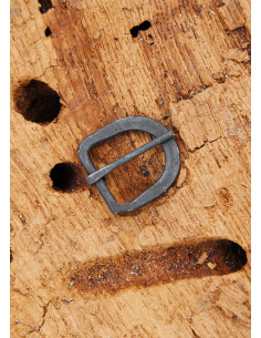 Fibbia in acciaio forgiato a mano, cinturini circa 17 mm... 2