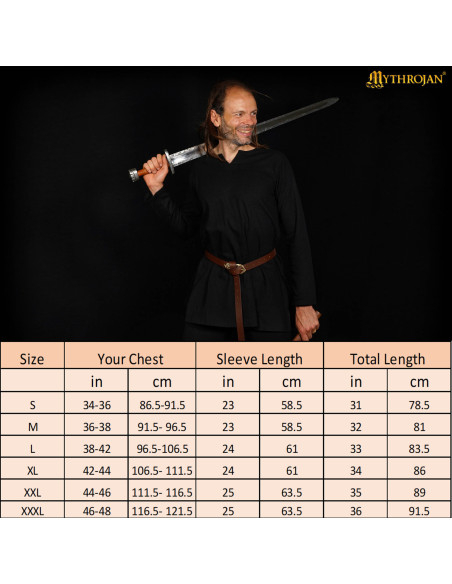 Tunica vichinga in cotone modello...