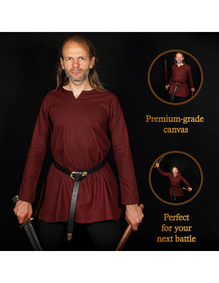 Tunica medieval in cotone modello...