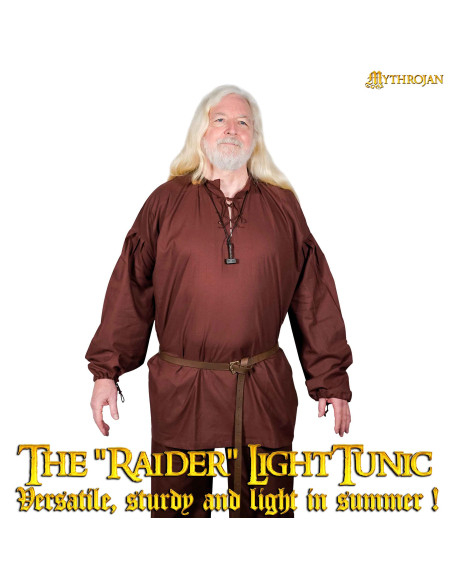 Camicia vichinga in cotone modello...