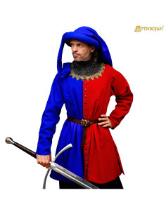 Cappotto medievale in lana dei secoli XIV-XV modello...