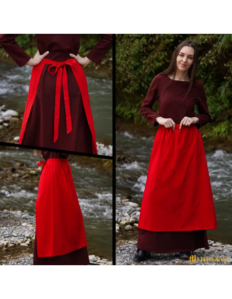 grembiule medieval rinascimentale,...