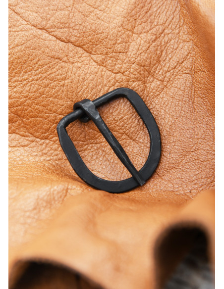 Fibbia in acciaio forgiato a mano,...