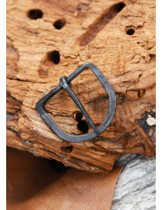 Fibbia in acciaio forgiato a mano, cinturini di 39 mm di...