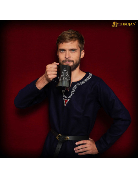 Brocca vichinga in corno naturale...