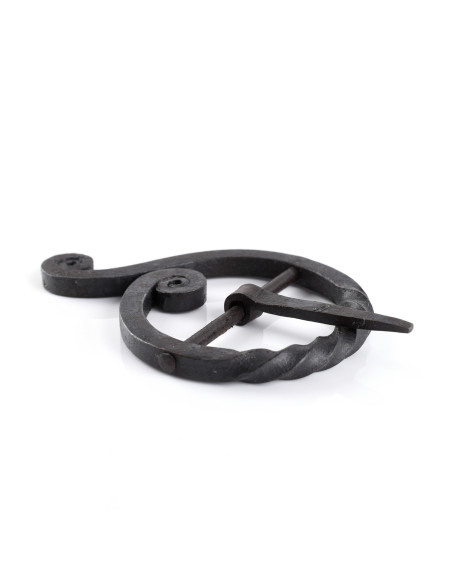 Fibbia per cintura forgiata a mano,...