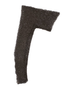 Maniche a maglia di maglia, anelli diametro 8 mm.