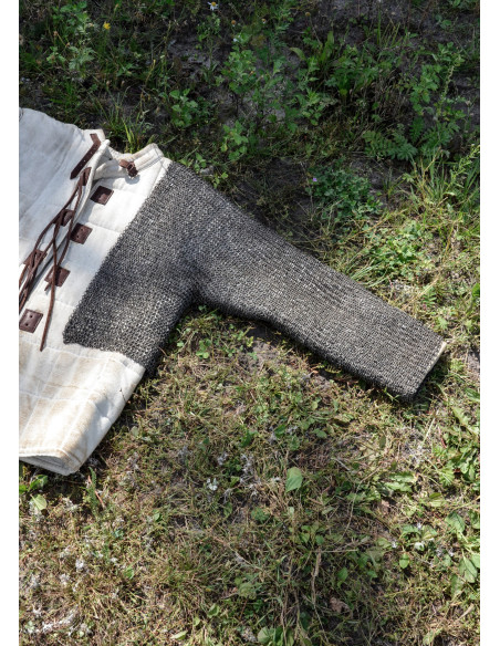 Maniche a maglia di maglia, anelli...