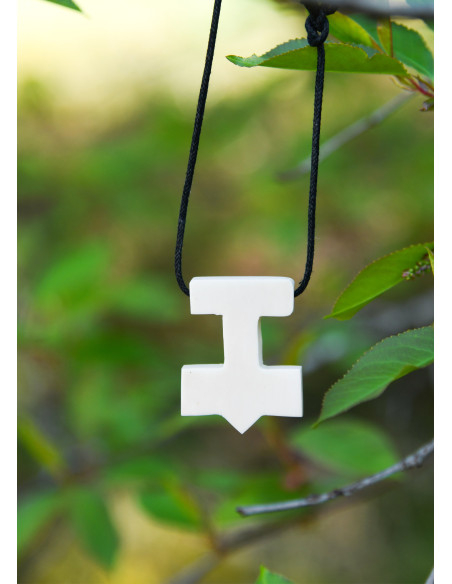 Ciondolo Martello di Thor in osso