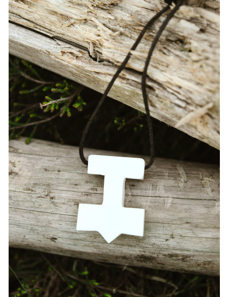 Ciondolo Martello di Thor in osso