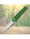 Coltello Albainox impugnatura in alluminio verde (20,2 cm.9