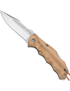 Coltello da caccia Select Erpir, legno d'olivo (7 cm.)