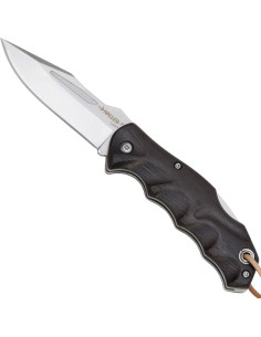 Coltello da caccia Select Erpir, legno di ebano (7 cm).