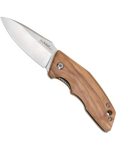 Coltello E.D.C. modello Downtown, legno di olivo (6,5 cm.)