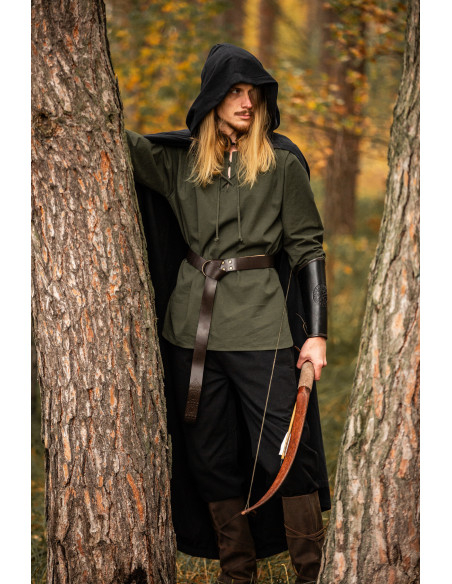 Cappa medievale con cappuccio modello...