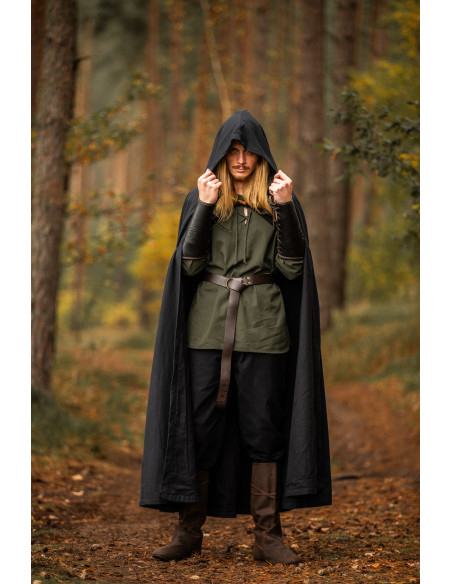 Cappa medievale con cappuccio modello...