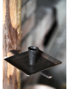 Porta candela da parete 1 vela, lavorato a mano