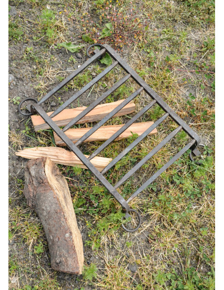 Griglia medievale forgiata a mano, 37...