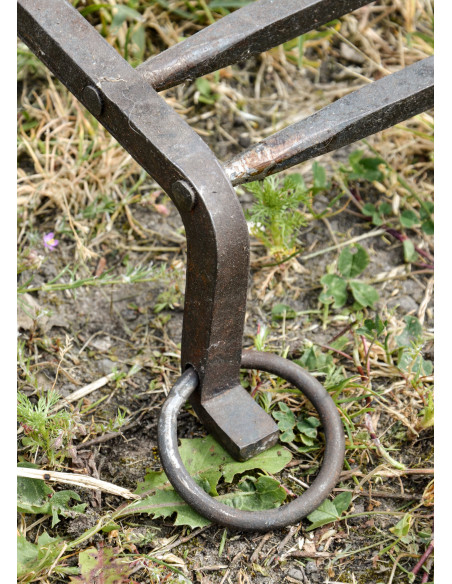 Griglia medievale forgiata a mano, 37...