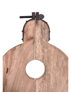 Violino a manico medievale, legno 2