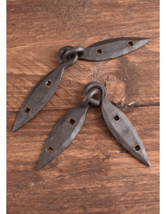 Cerniere per cofano vichinghi forgiati a mano 2