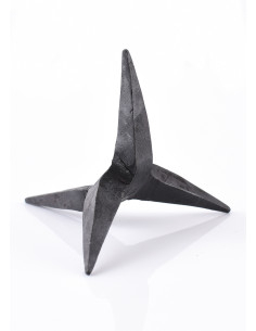 Abrojo militare medievale, forgiato a mano in acciaio 2