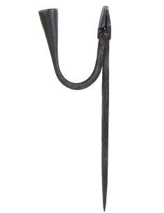 Candelabro di giunco forgiato a mano con estremità appuntita 2