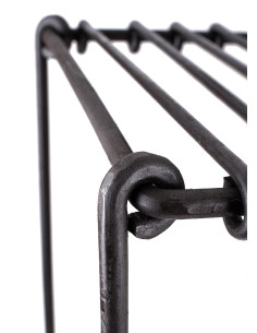 Griglia e graticola pieghevoli, forgiati a mano 2