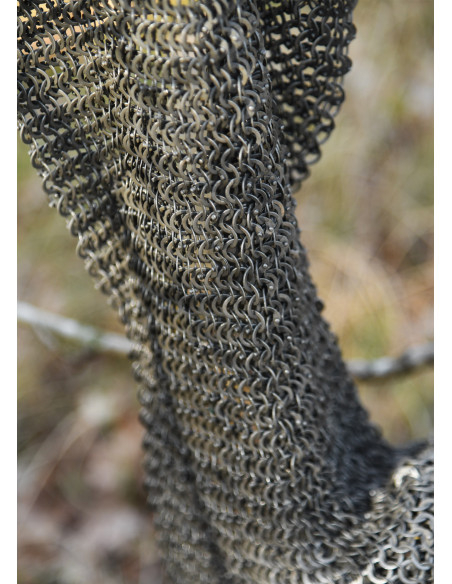 Gambale di maglia di cotta, anelli...