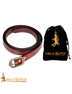 Cintura artigianale medievale fantasia in rilievo, colore... 2