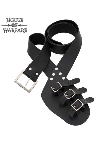 Fodero medievale in cuoio per spade,...