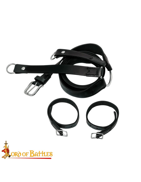 Tahalí medieval in cuoio per...