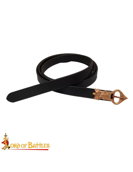 Cintura medieval sassone fibbia in...