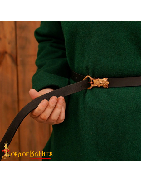 Cintura medieval sassone fibbia in...