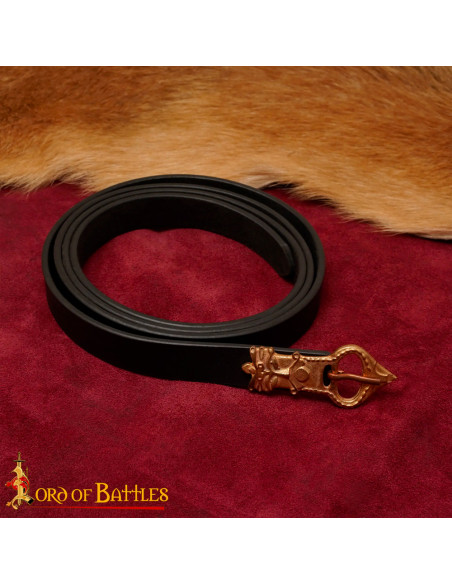 Cintura medieval sassone fibbia in...