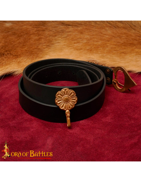 Cintura medieval Sassone fibbia Re di...