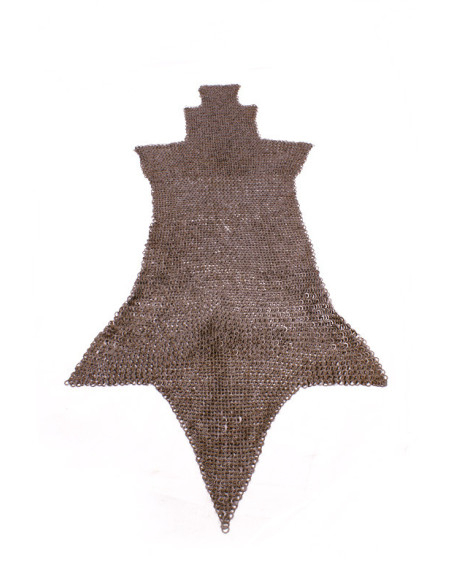 Protezione per gamba a maglia, anelli...