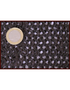 Protezione per gamba a maglia, anelli rivettati (8 mm). 2